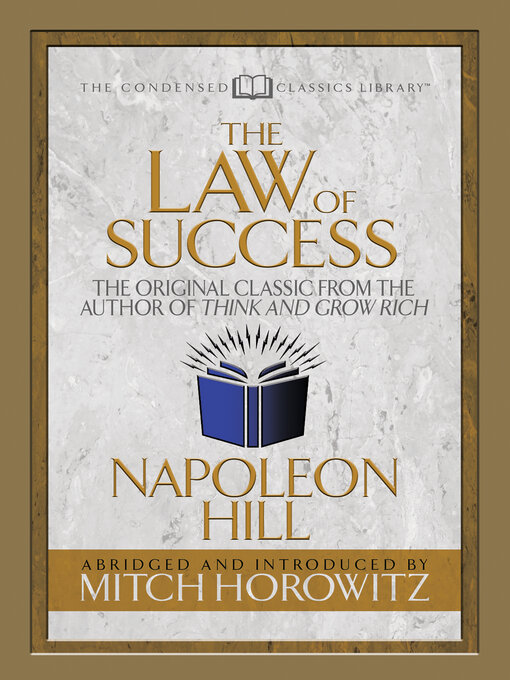 Cover image for The Law of Success